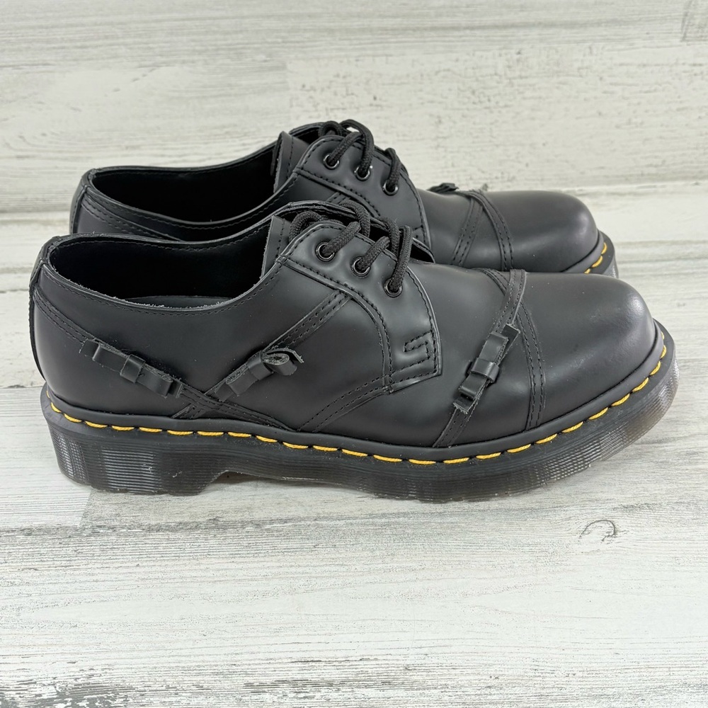 Dr. Martens Women’s Size 8 Lace Up 3 Eye 1461 Bow Oxford Shoes in Black
